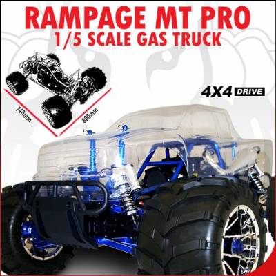 Redcat Rampage MT PRO (Version 3) 1/5 Scale Gas Truck